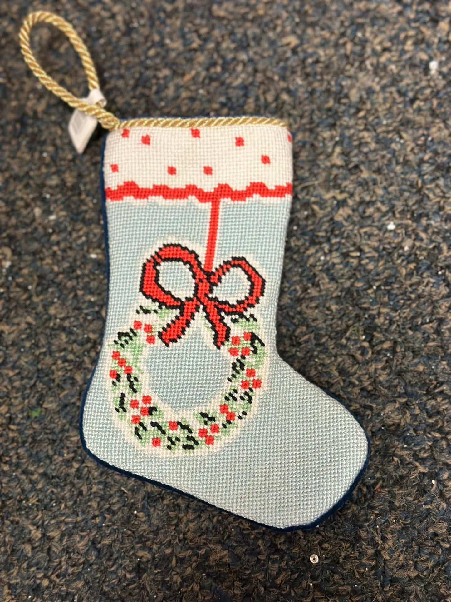 Holiday Cheer Wreath Bauble Stocking For Pete's Sake RETIRED