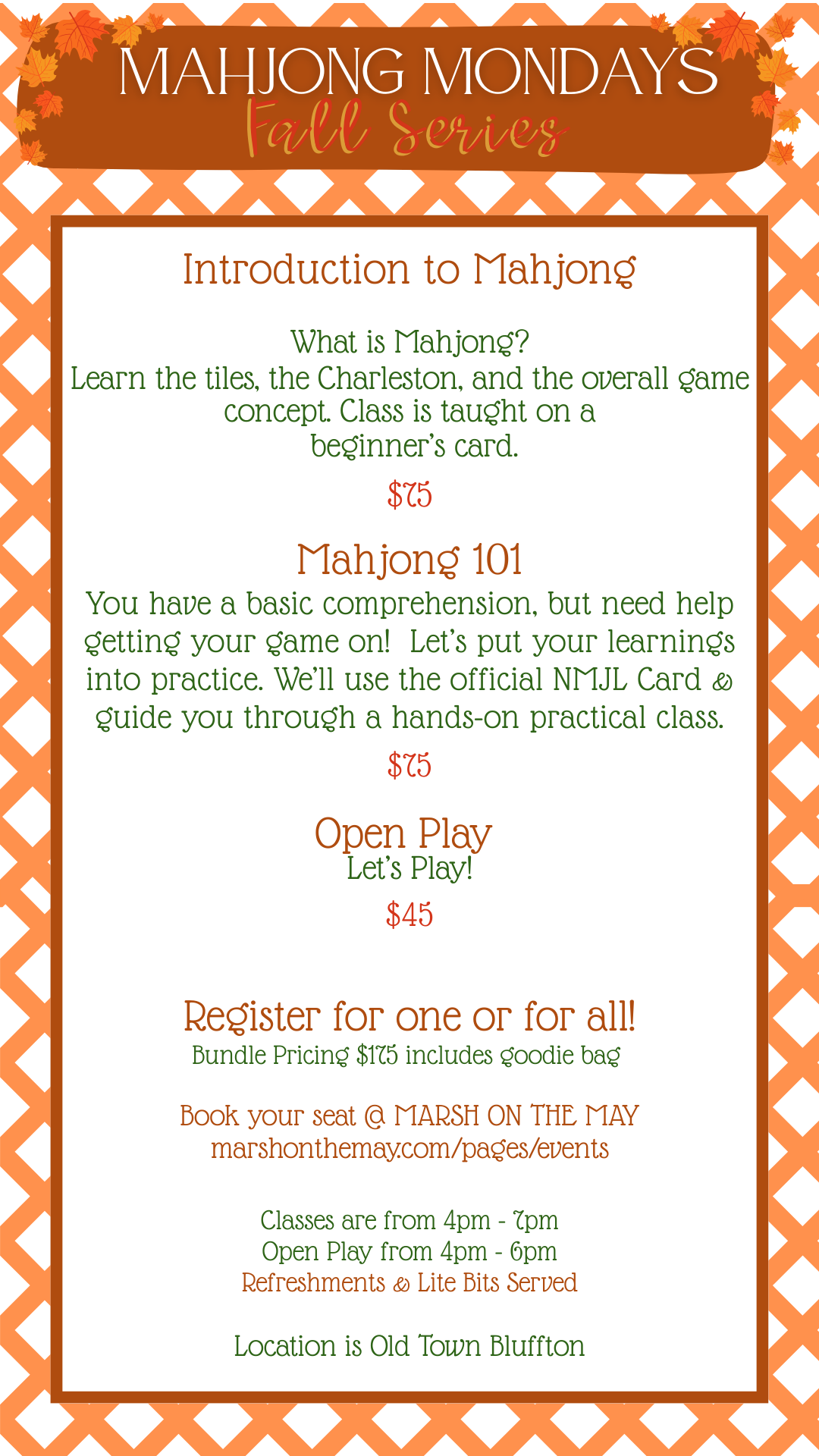 September 22 Open Play