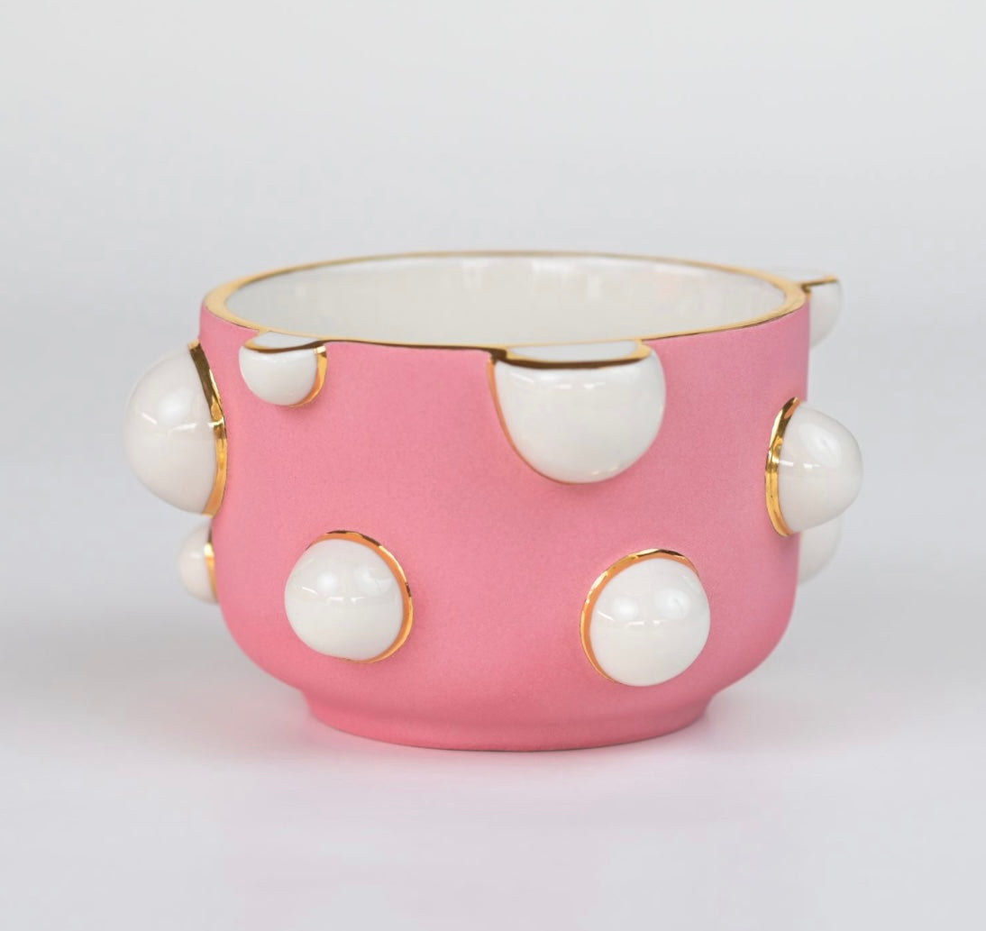 Wayland Gregory Pink Bubbles Bowl