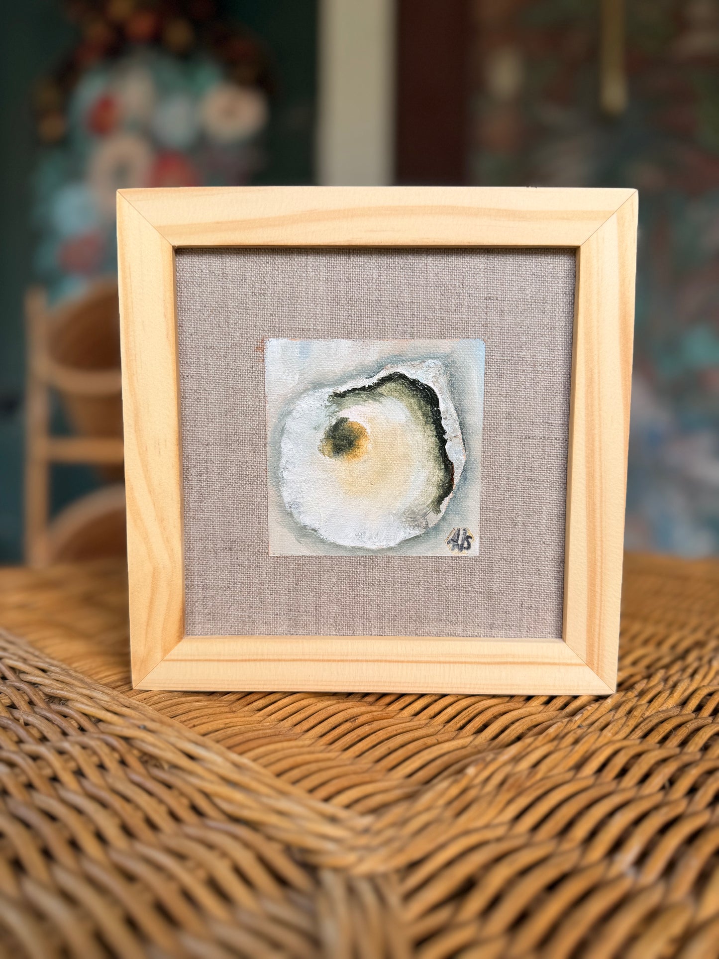 6 x 6 Oyster by Amy Sullivan Weishaar