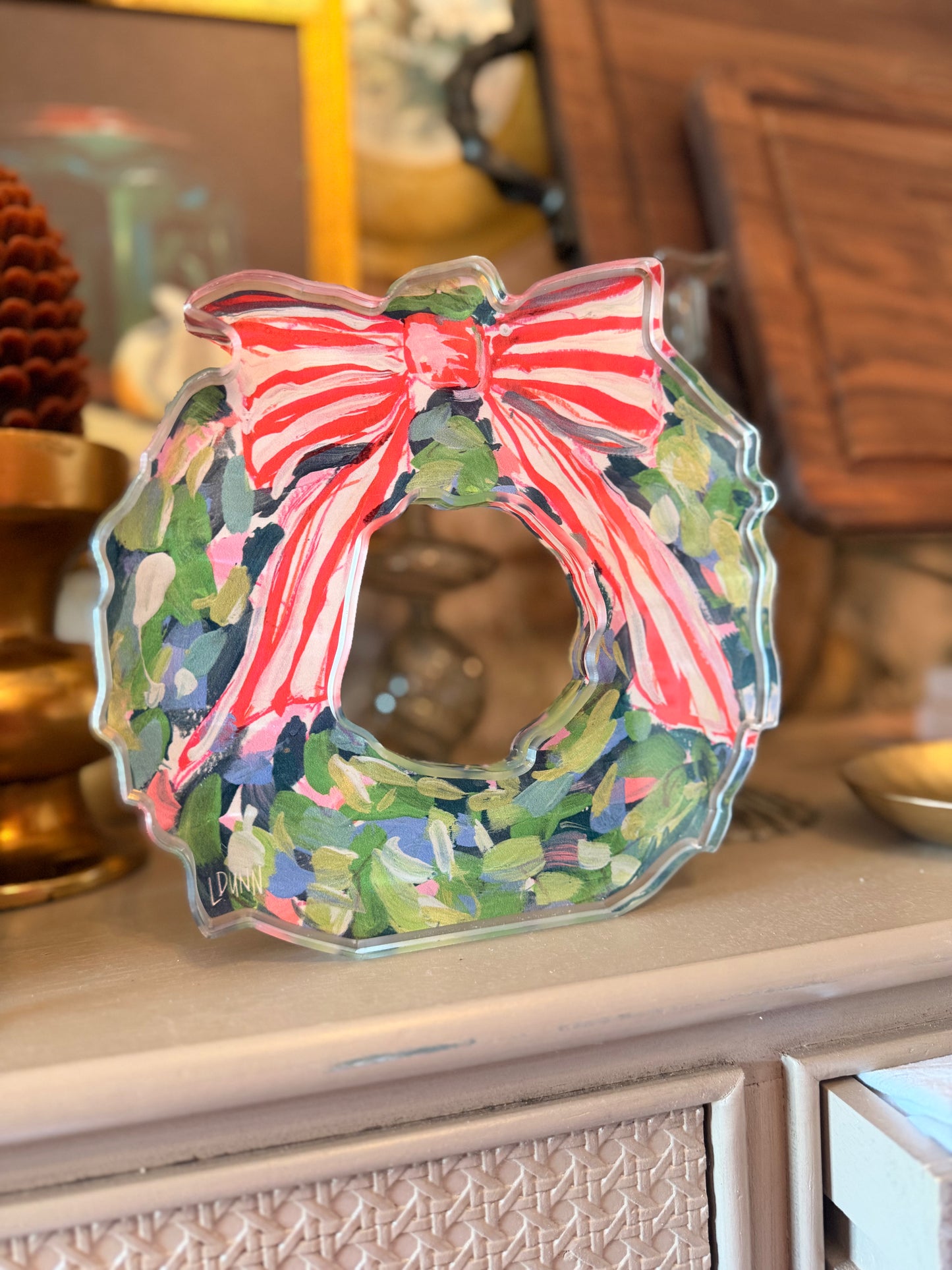 Acrylic Wreath