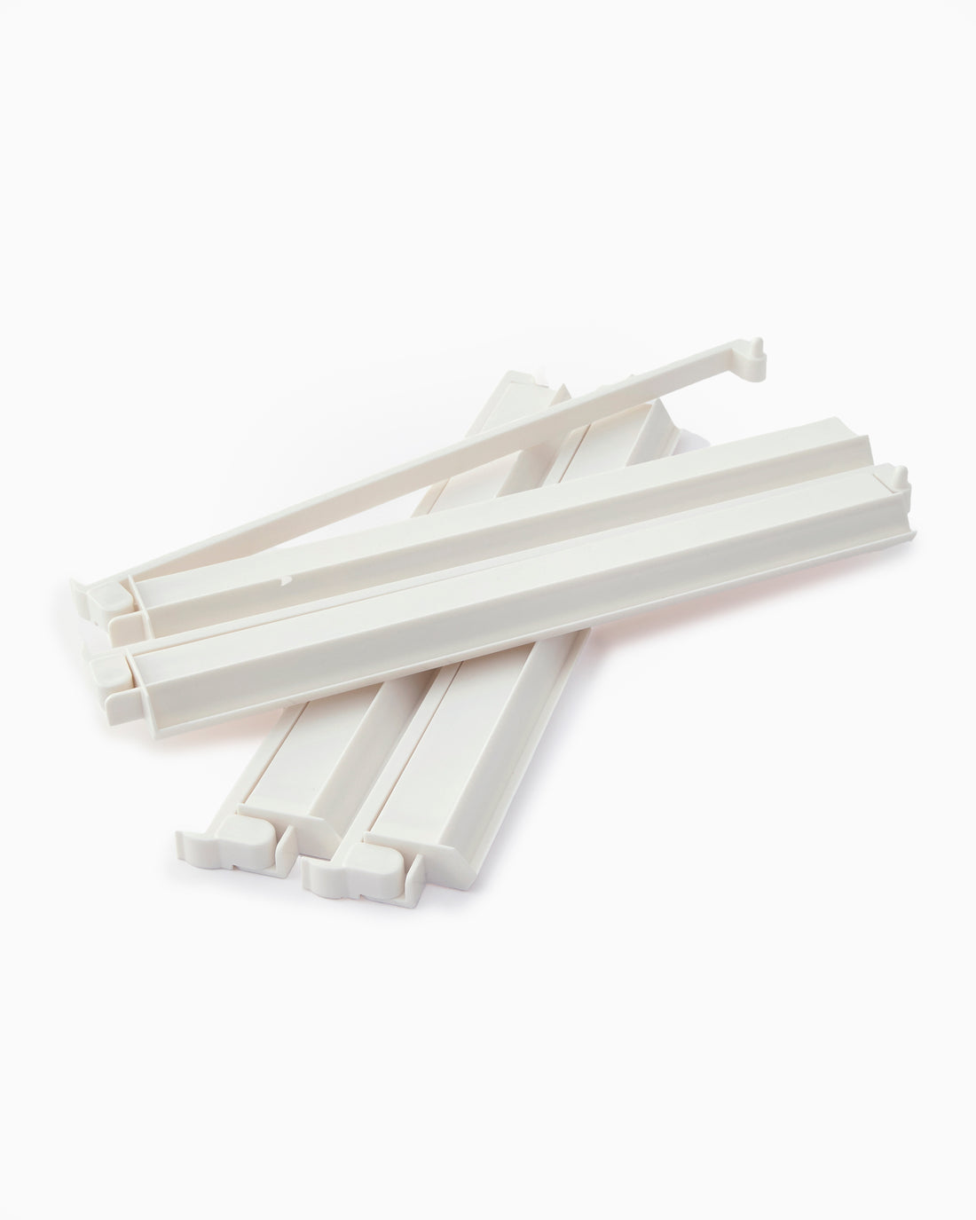 White Acrylic Rack & Pushers Set