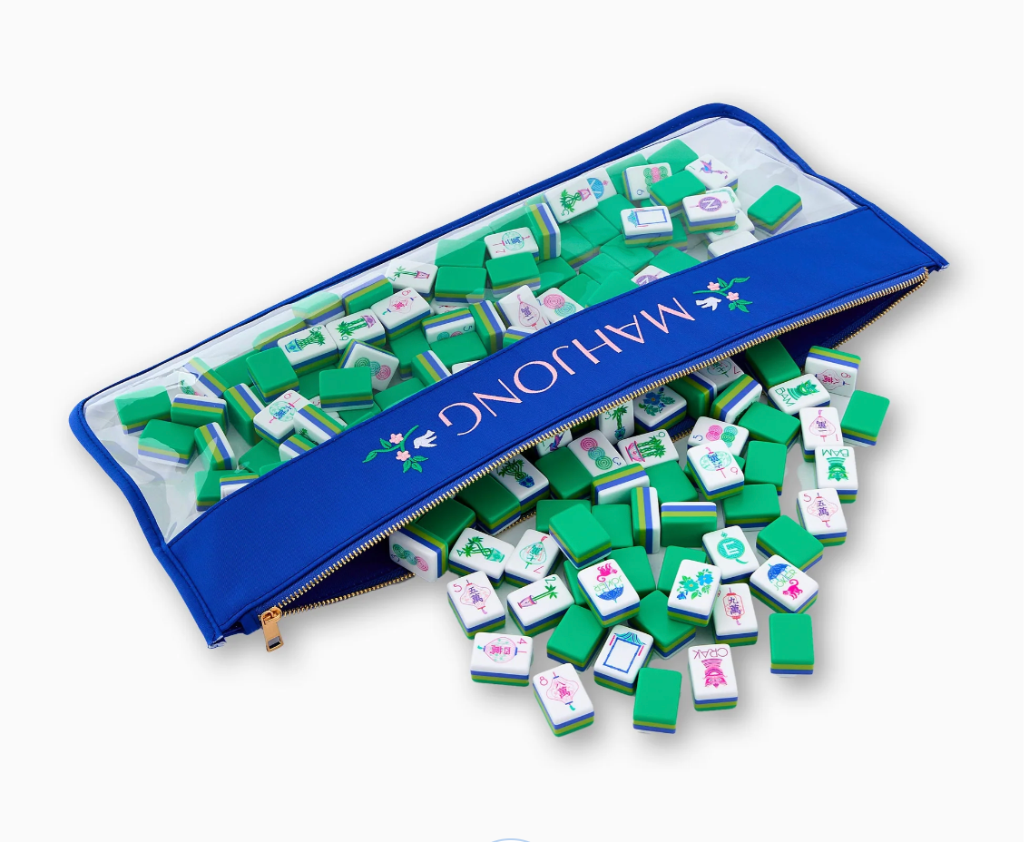 Royal Blue Mahjong Mat