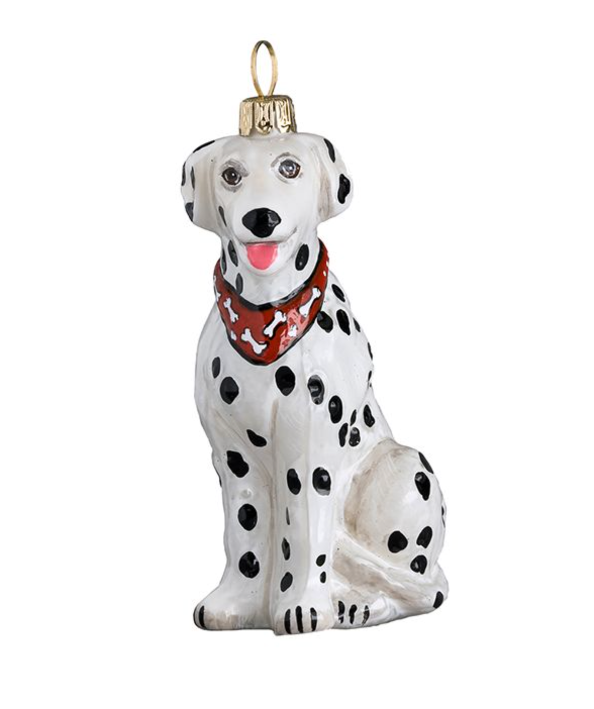 Dalmation with Bandana Ornament