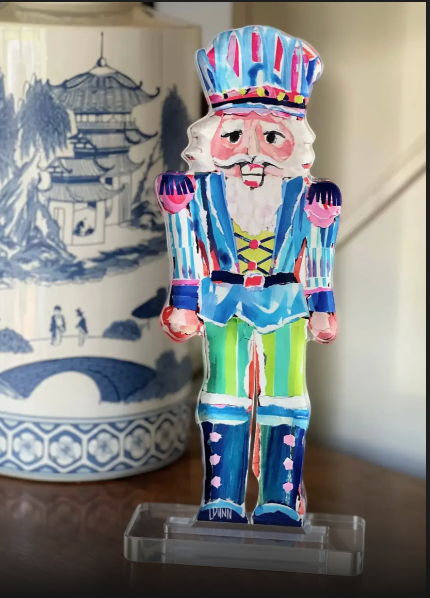 Tall Acrylic Nutcracker