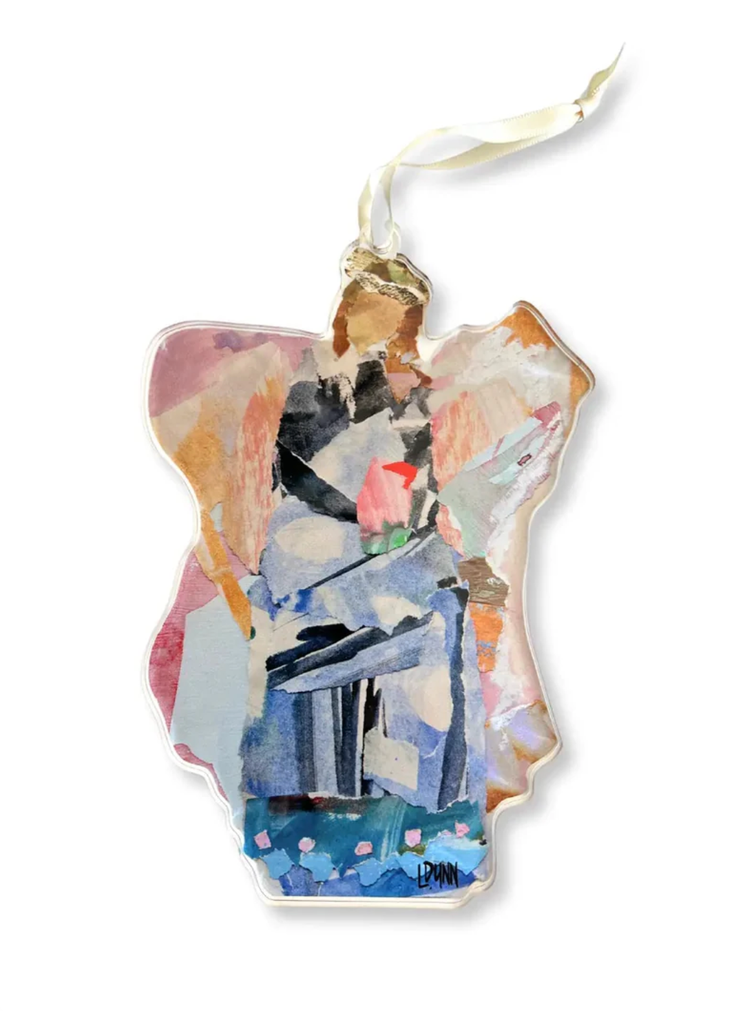 Angel of Glory Acrylic Ornament