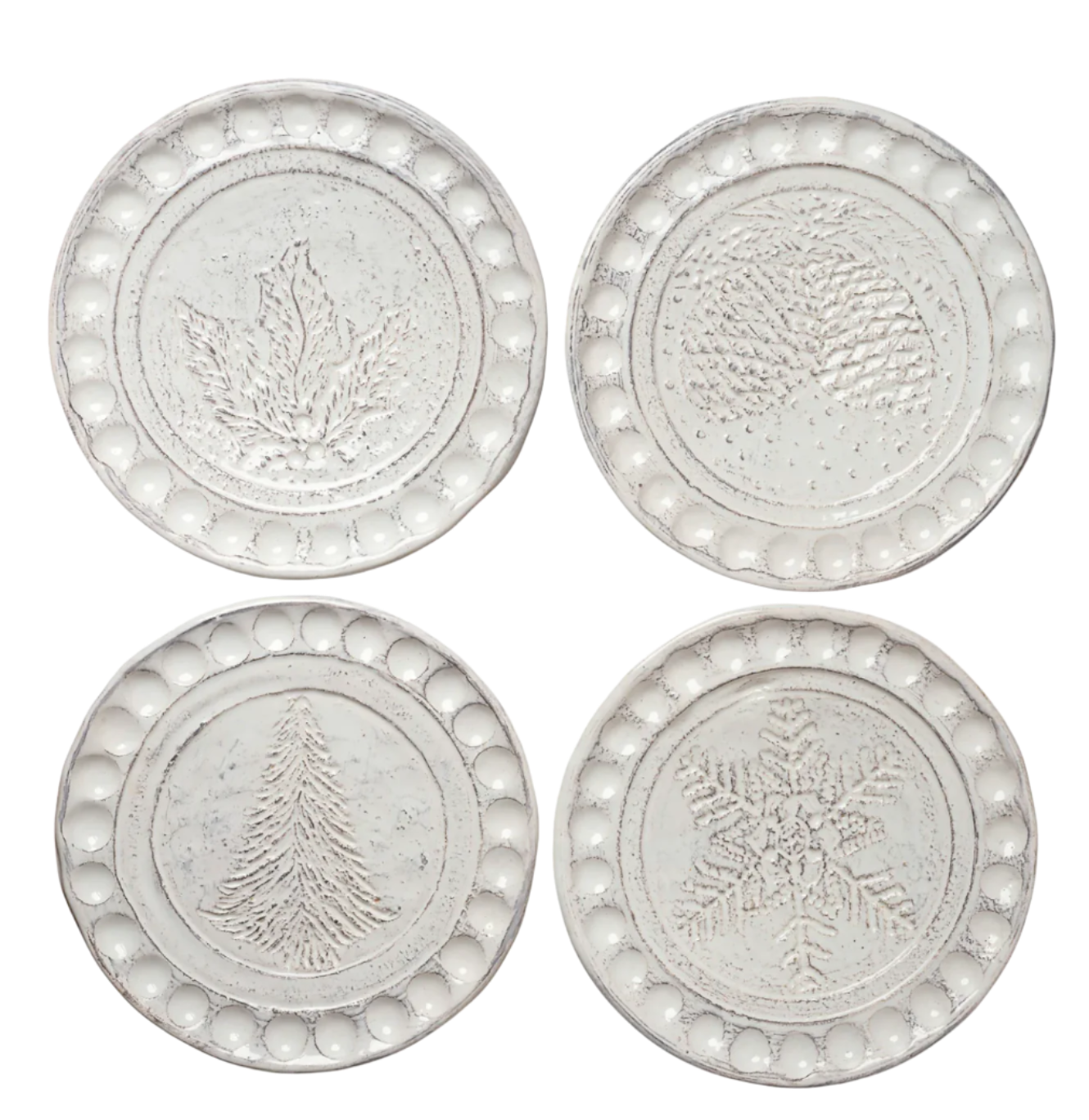 Canape Plates - Assorted (Set of 4)