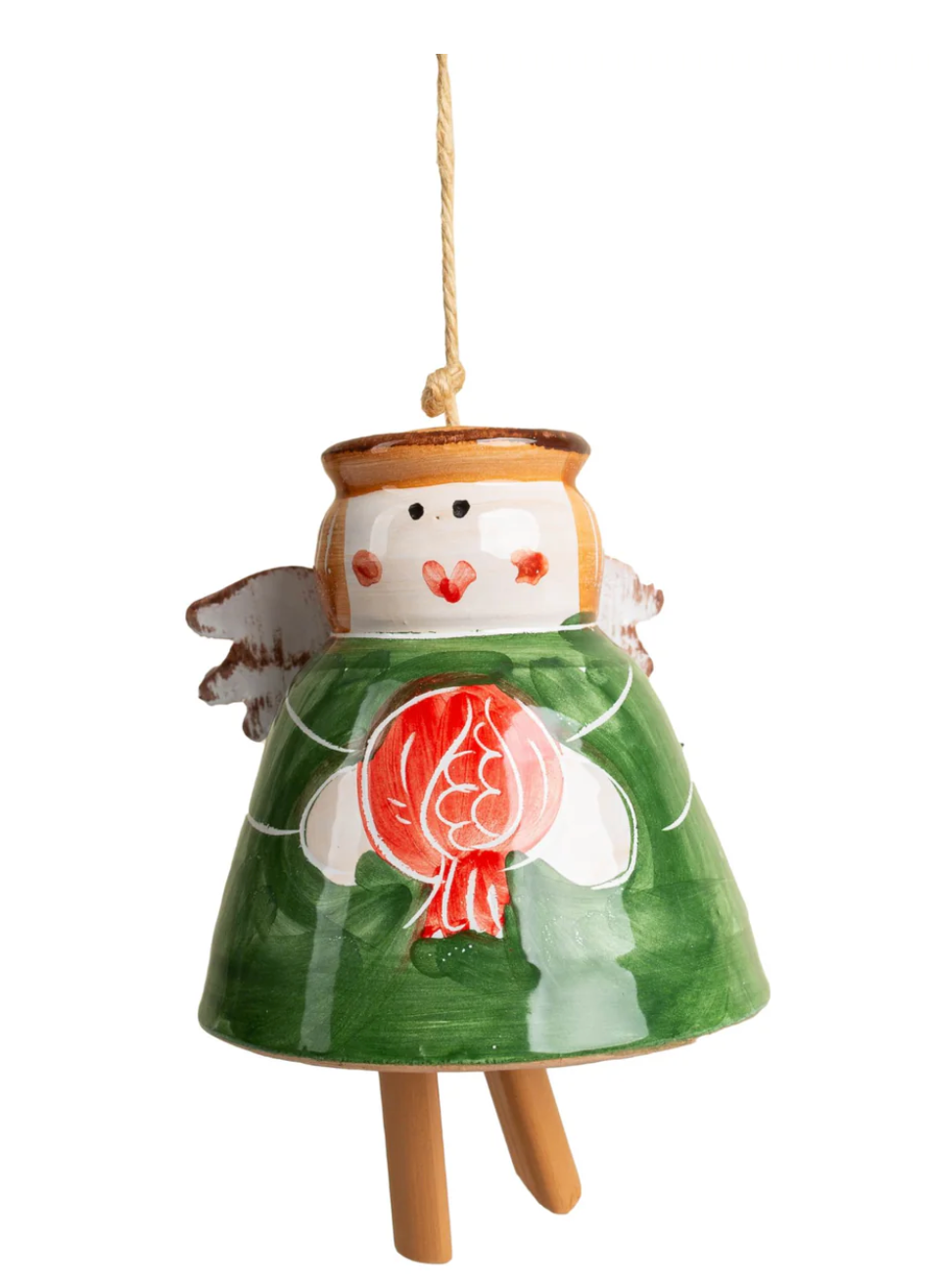 Pomegranate Angel Bell