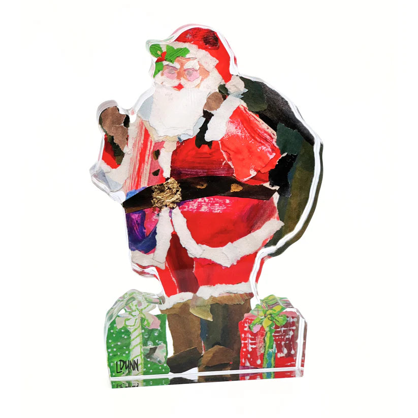 Jolly Ol St. Nick Acrylic Block