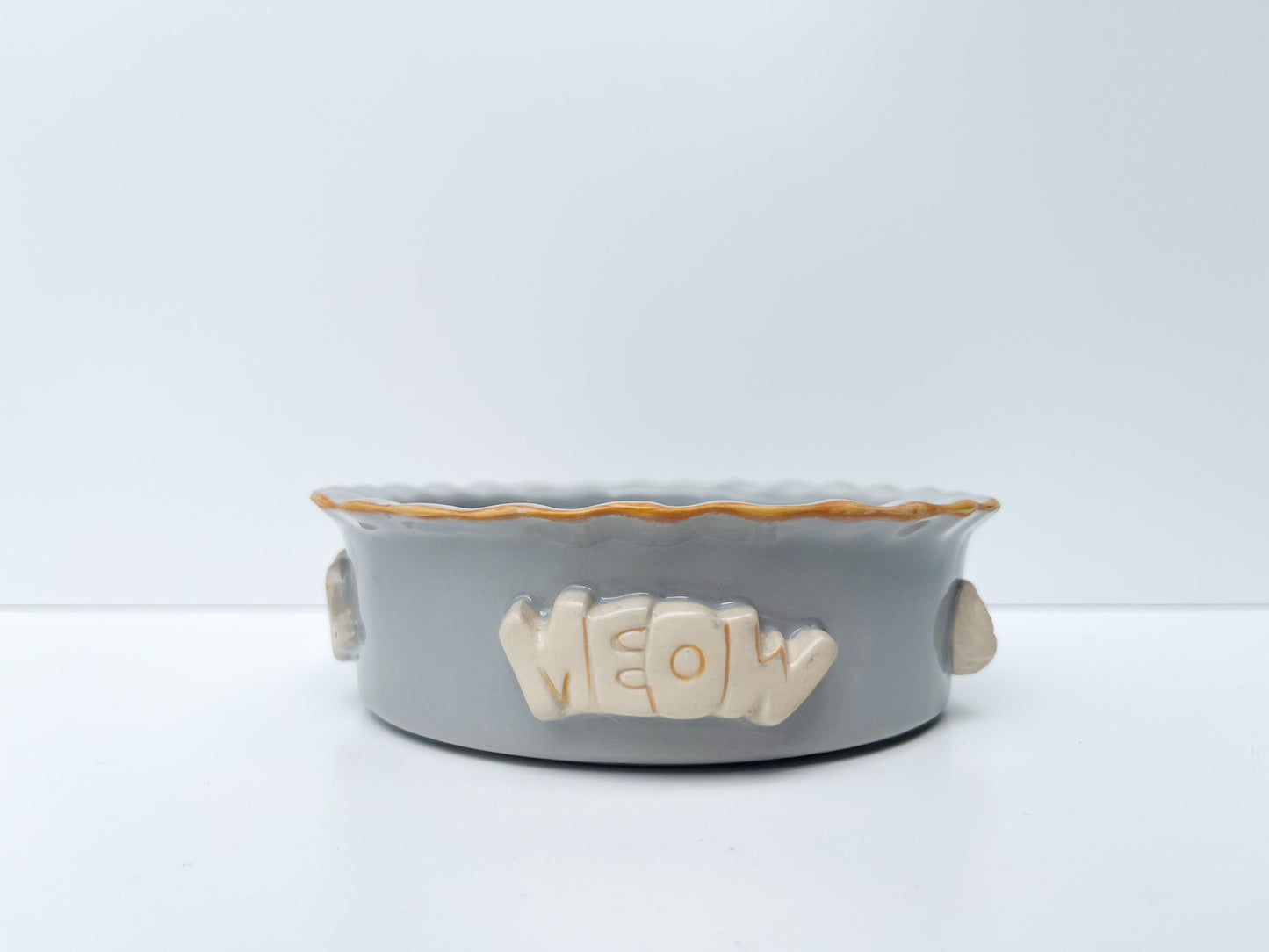 Carmel Ceramica Cat Food Bowl