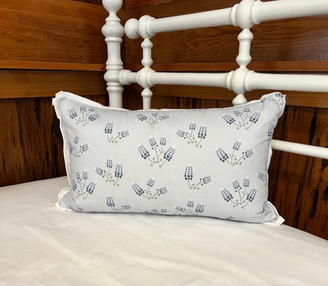 Texas Bluebonnets Lumbar Pillow