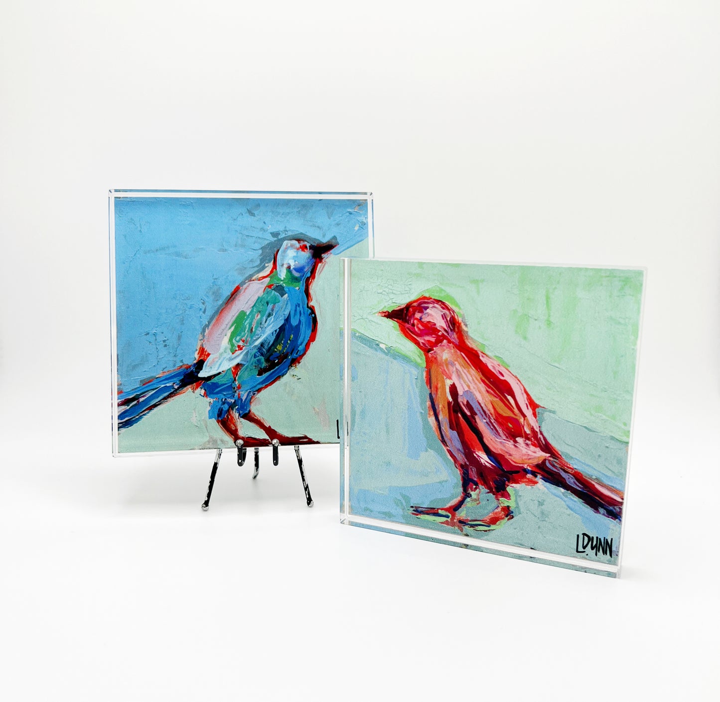 Blue Bird and Cardinal Blocks