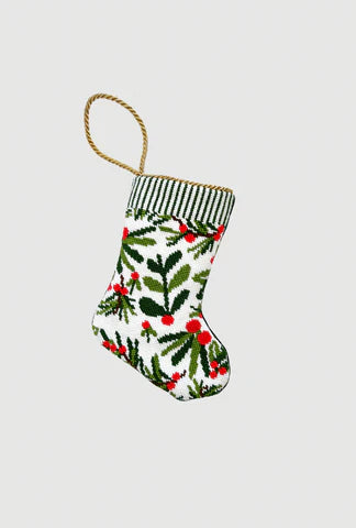 Bauble Stocking - Heirloomed Berries and Boughs RETIRED