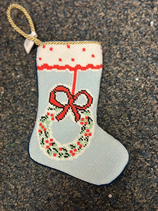 Holiday Cheer Wreath Bauble Stocking For Pete's Sake RETIRED