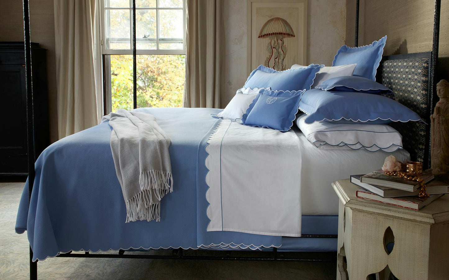 Diamond Pique King Coverlet