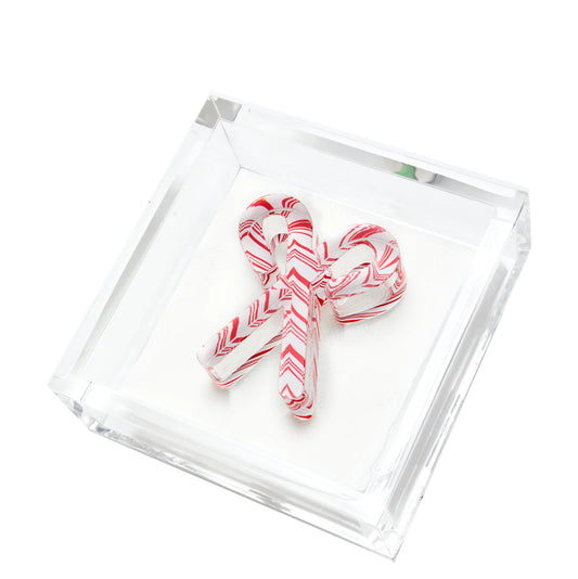 Candy Canes Cocktail Napkin Holder