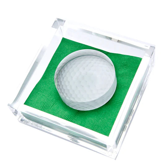 Golf Ball Cocktail Napkin Holder