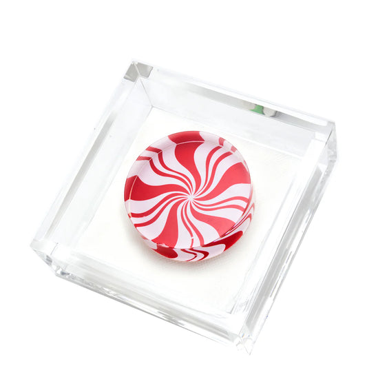 Peppermint Candy Cocktail Napkin Holder