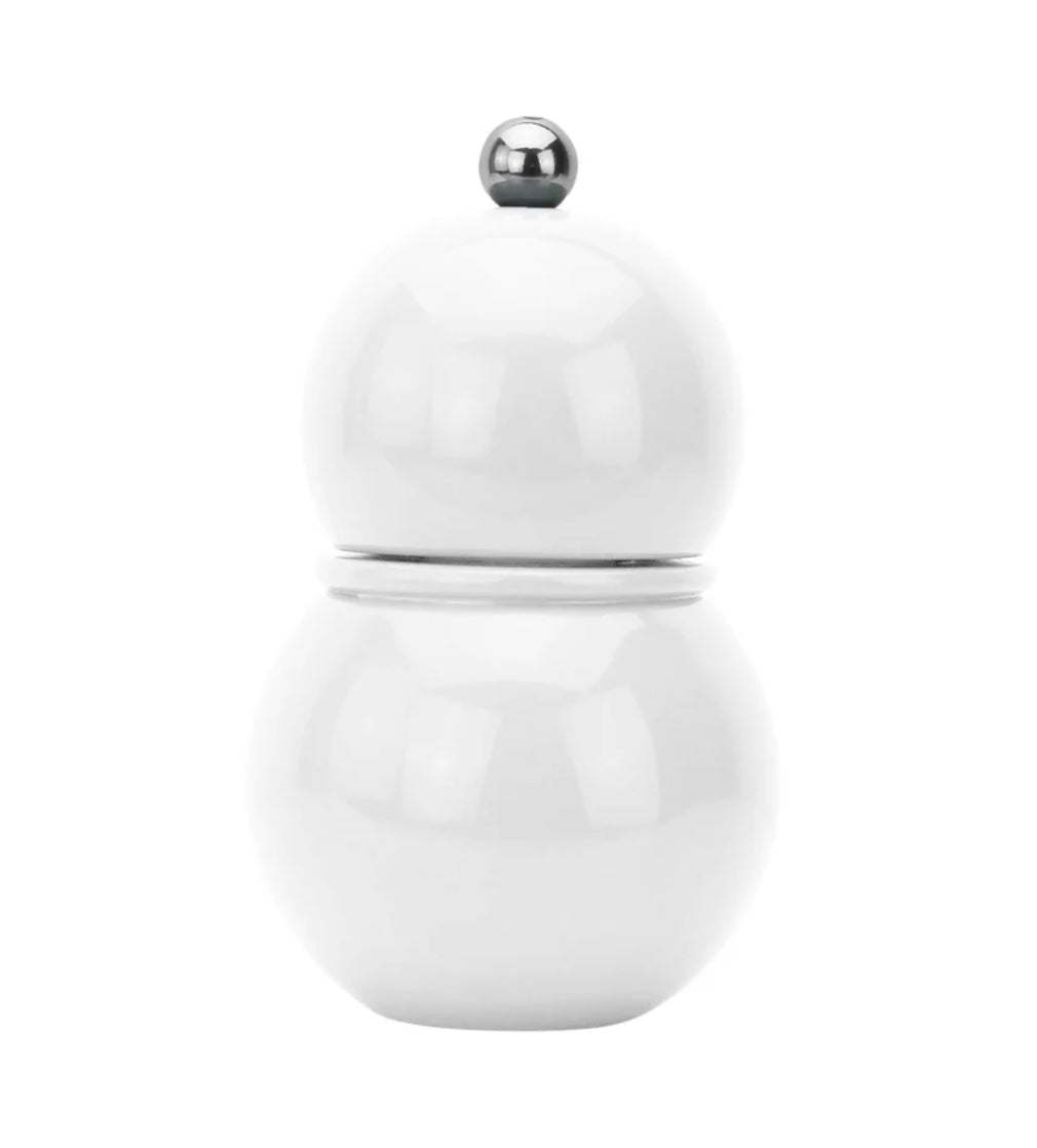 White Chubbie Salt & Pepper Mill