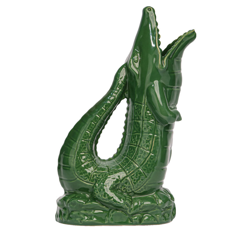 Croggle Ceramic Water Pitcher in Green or Sage