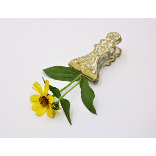 4" Cast Iron Gold Clip