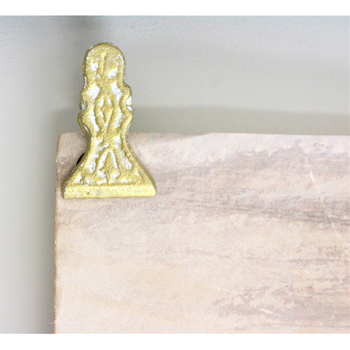 2" Cast Iron Gold Clip