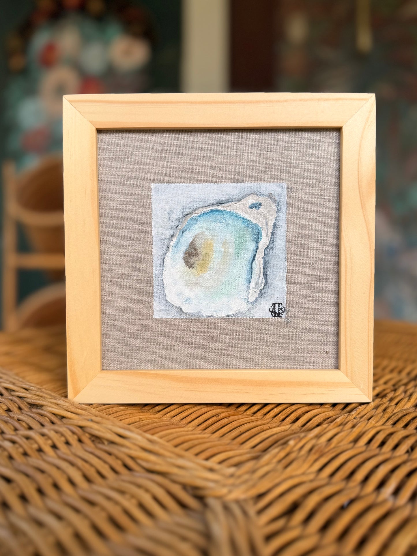 6 x 6 Oyster by Amy Sullivan Weishaar