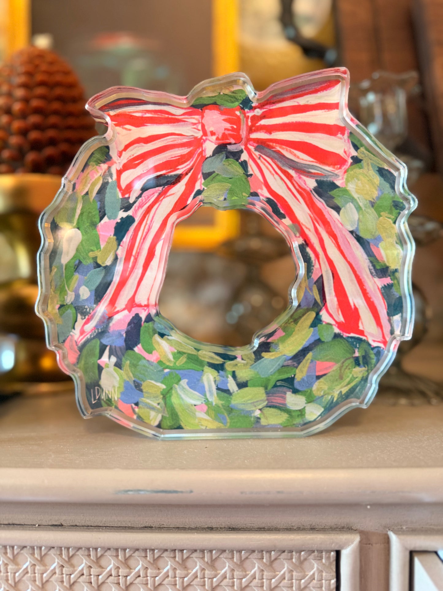 Acrylic Wreath