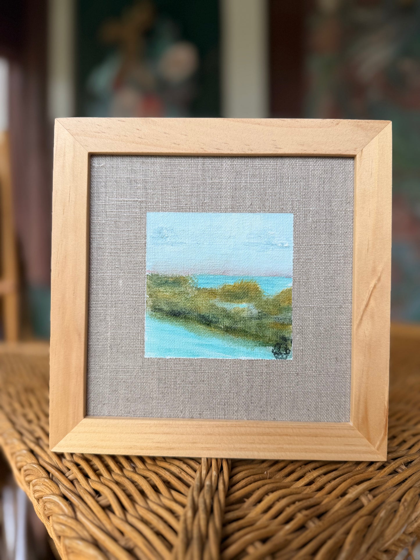6 x 6 Marsh View by Amy Sullivan Weishaar