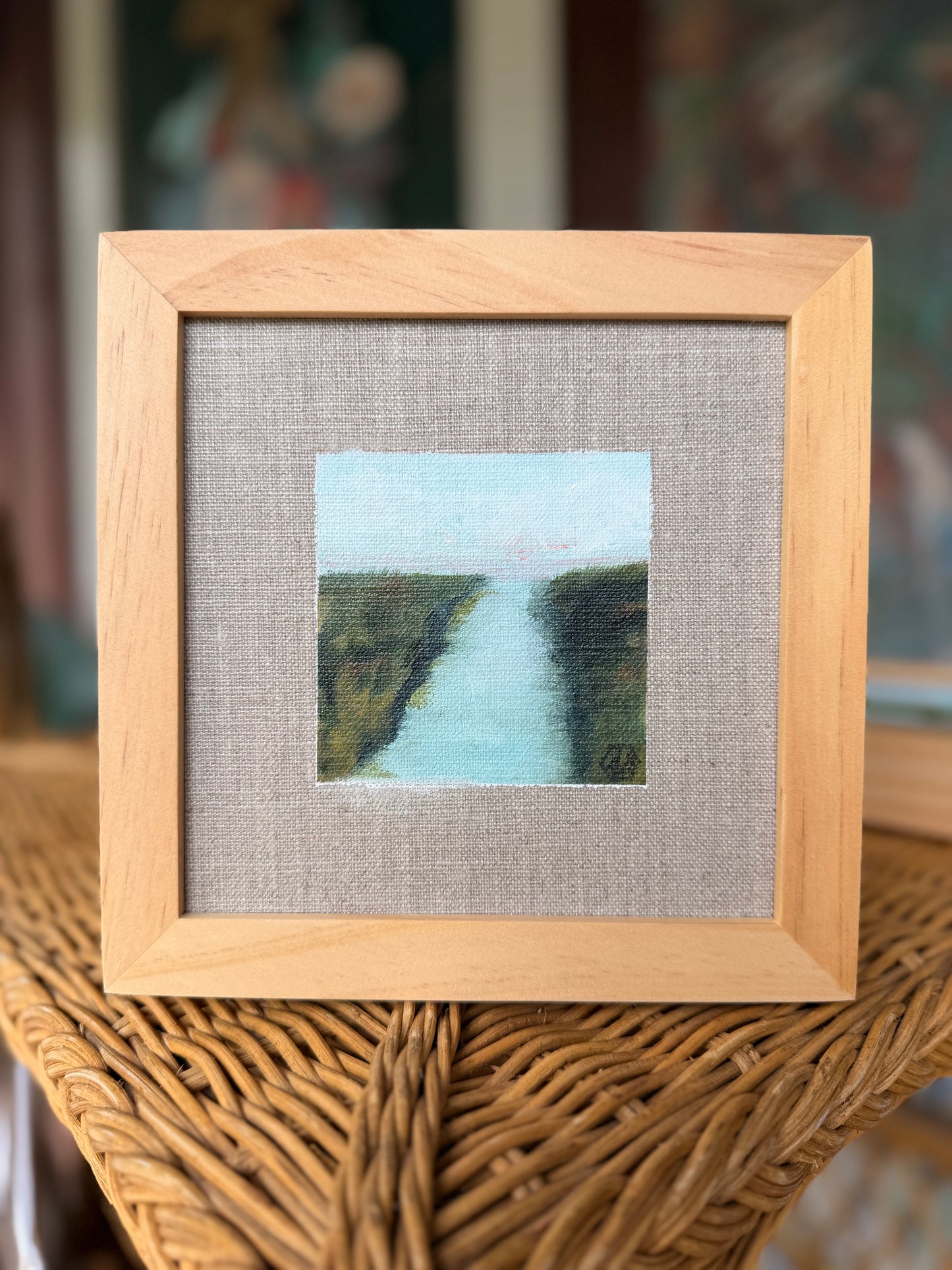 6 x 6 Marsh View by Amy Sullivan Weishaar