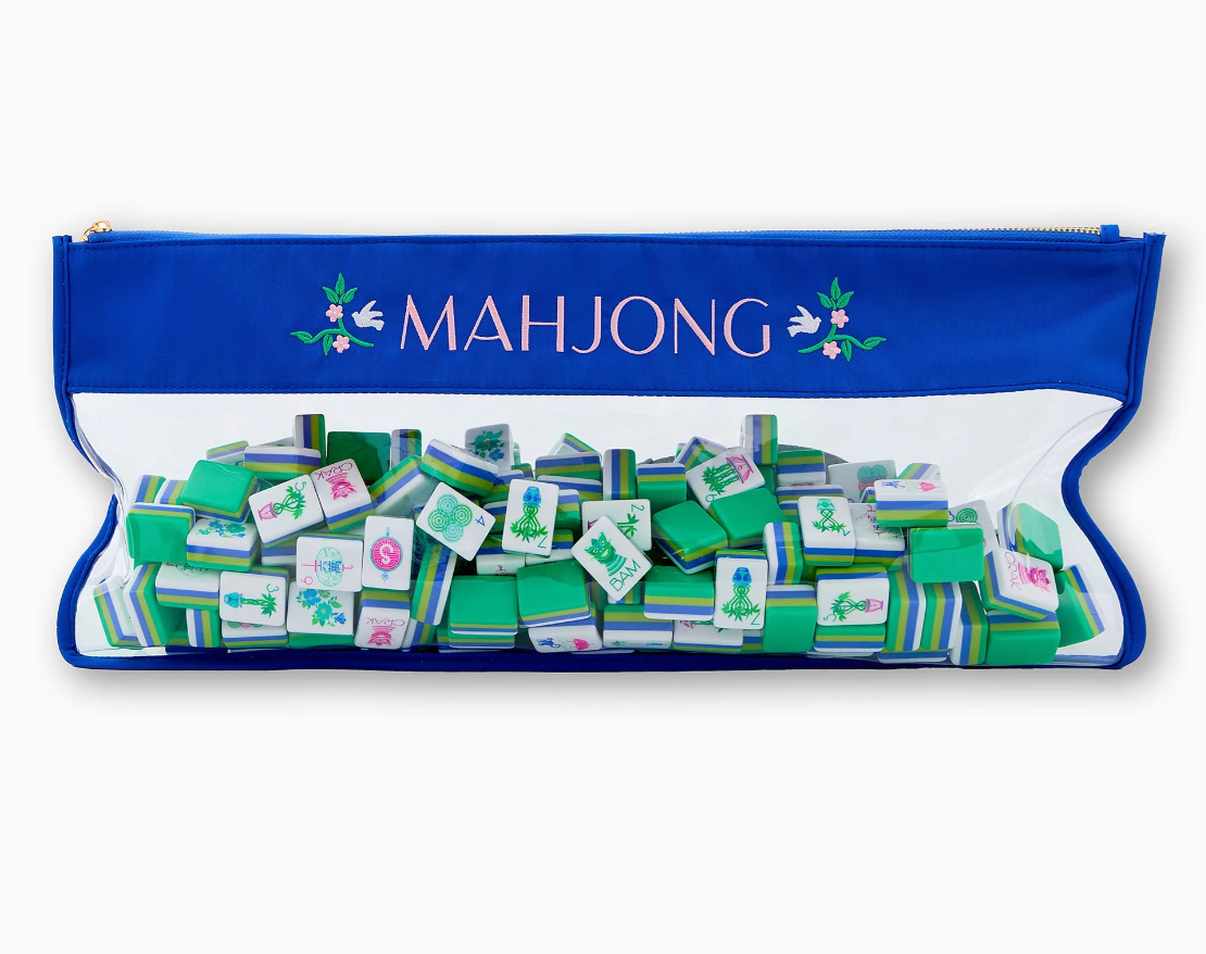Royal Blue Mahjong Mat