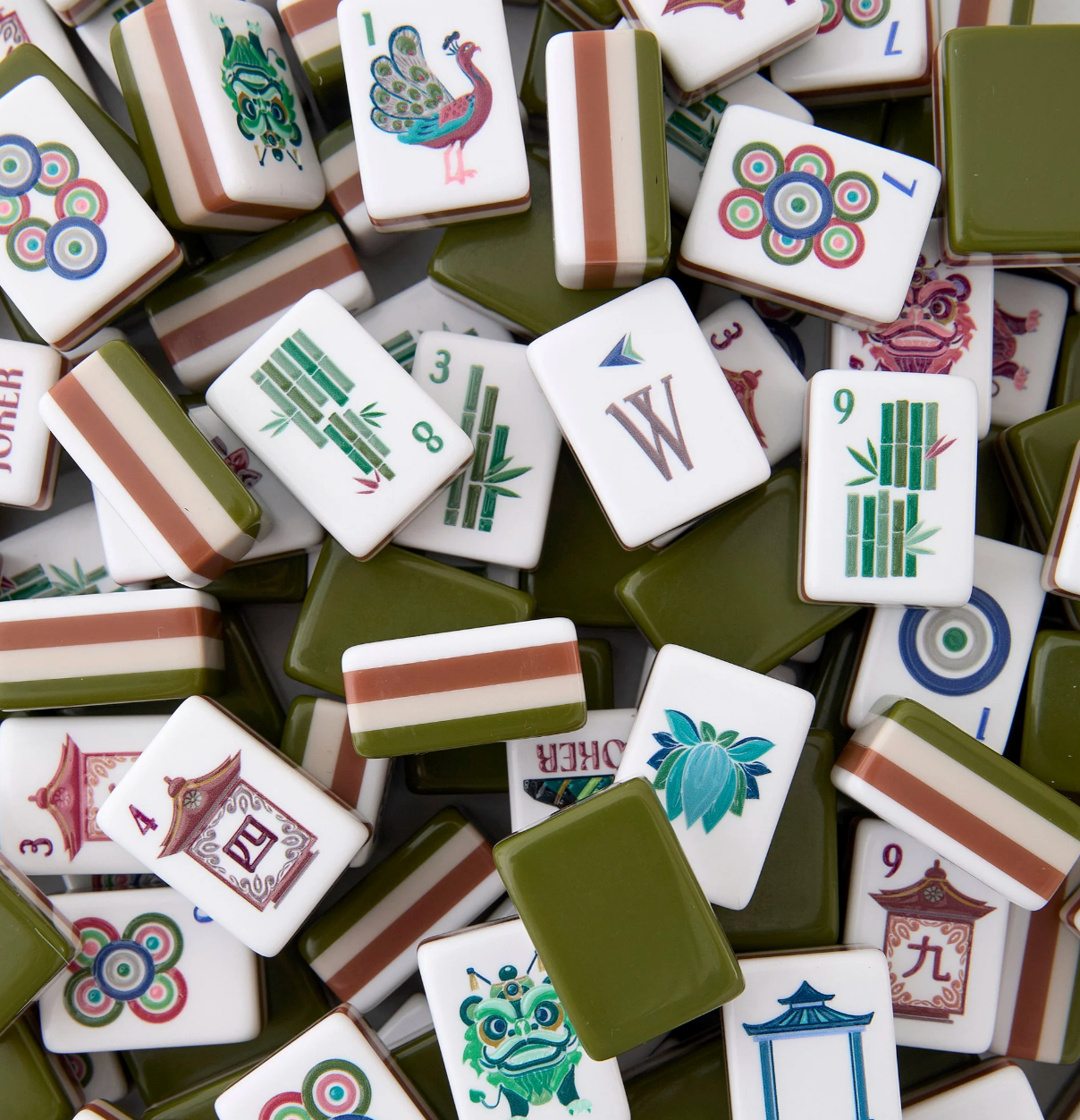 Drake Mahjong tiles