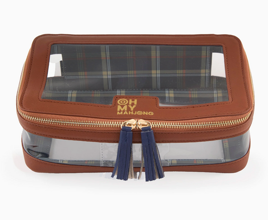 Cognac Tile Storage Bag