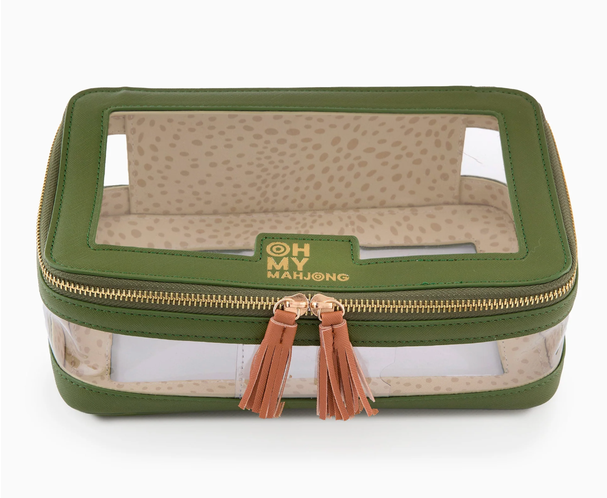 Olive Tile Storage Bag