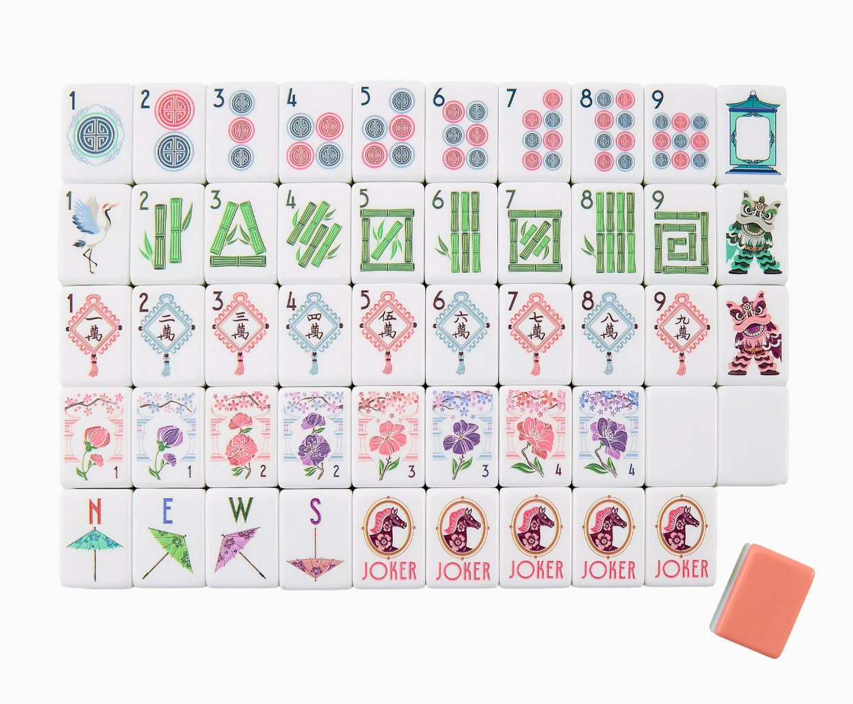 Solara Mahjong Tiles