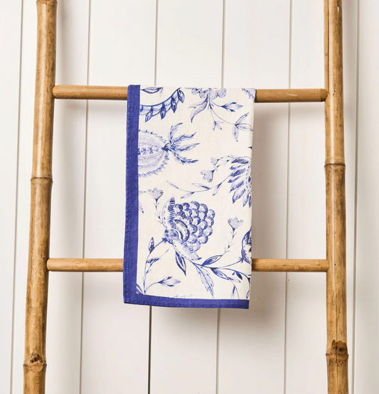 Indigo Batik Tea Towel