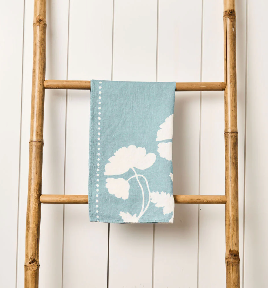 Blue Poppy Silhouette