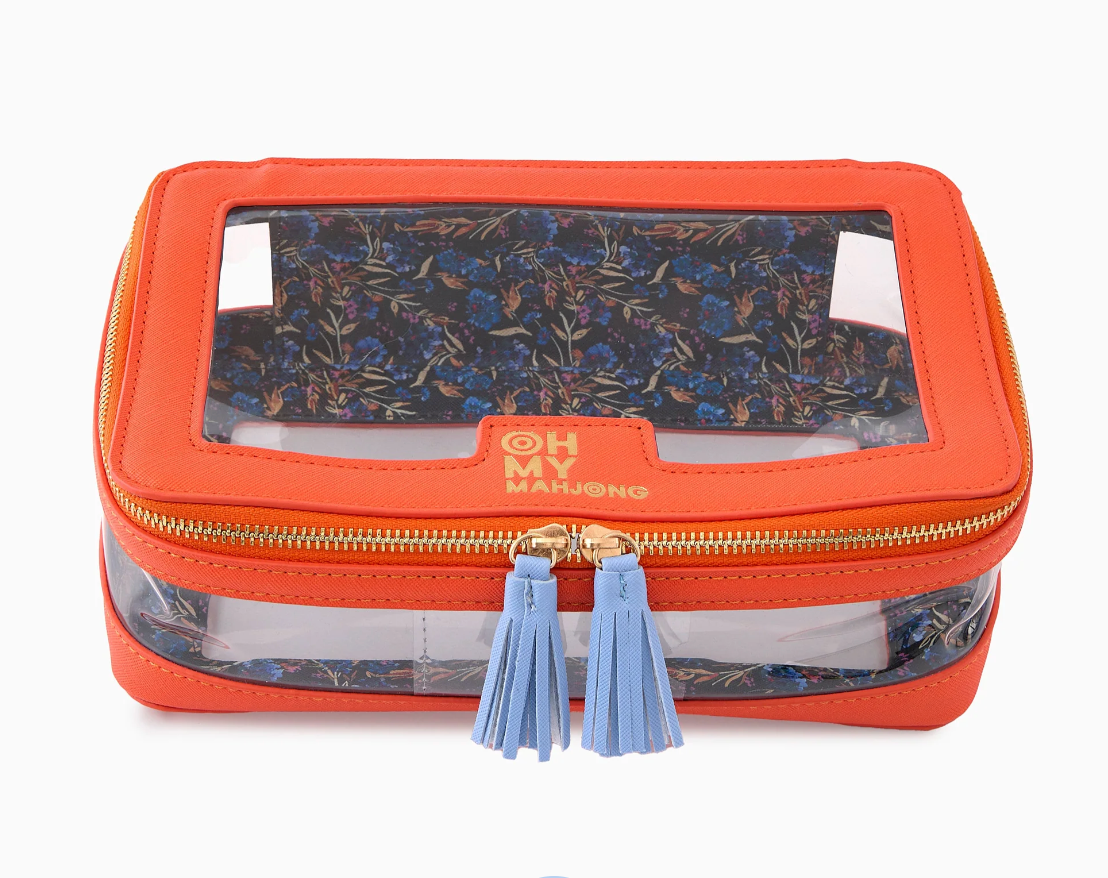 Orange Tile Storage Bag