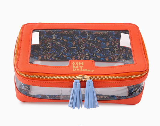 Orange Tile Storage Bag