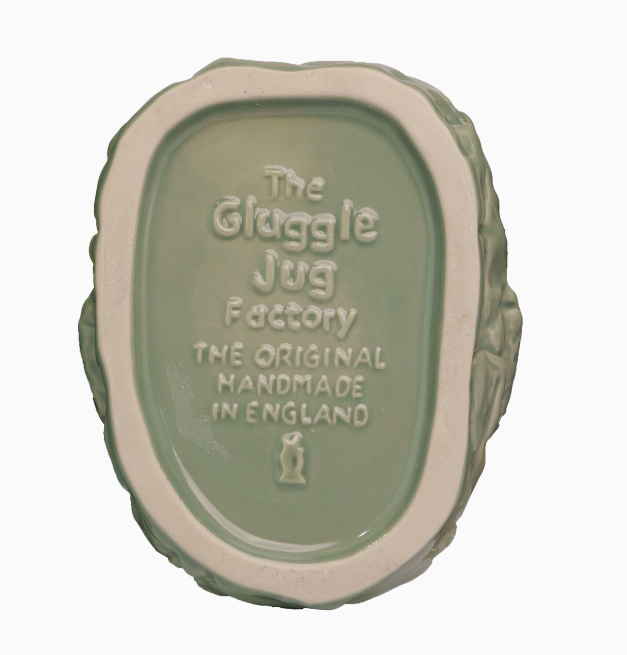 Sage Croggle Ceramic Water Pitcher