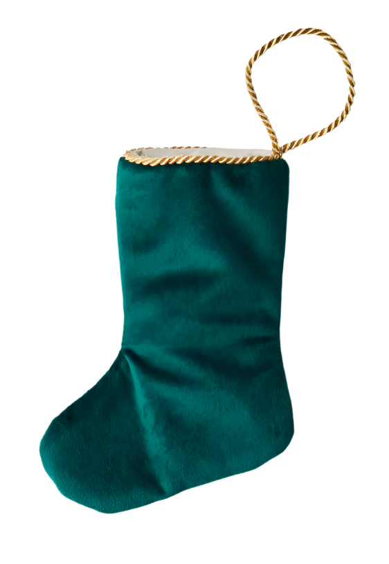 Bauble Stocking - Vietri Nutcracker in Blue