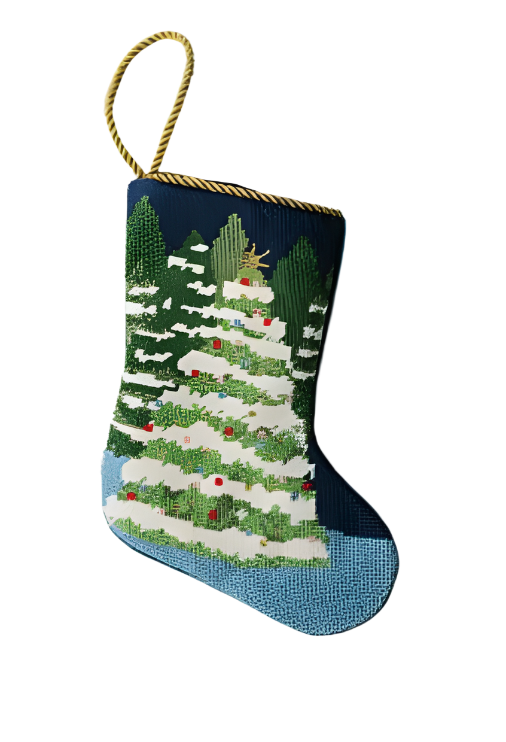 Bauble Stocking - Winter Wonderland (Tree)