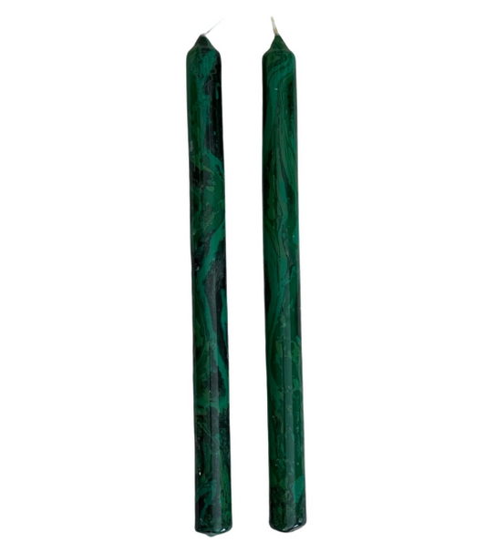 Candela Verde Tapered Candles (Set of 2)