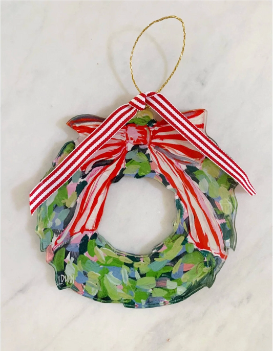 Wreath Acrylic Ornament