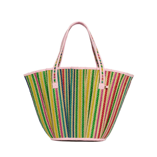 Lorna Murray  Tropical Candy Pink Midi Tropez Tote