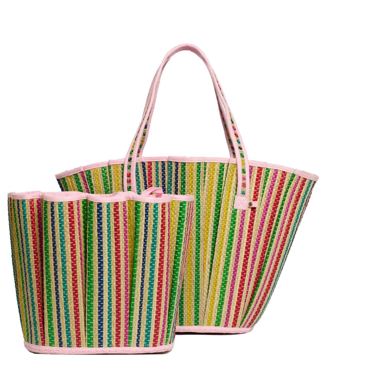 Lorna Murray  Tropical Candy Pink Midi Tropez Tote