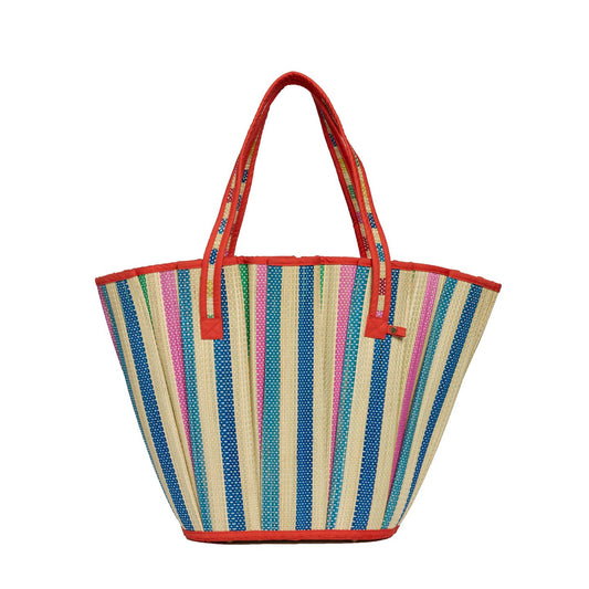 Lorna Murray Resort Days | Tangerine Midi Tropez Tote