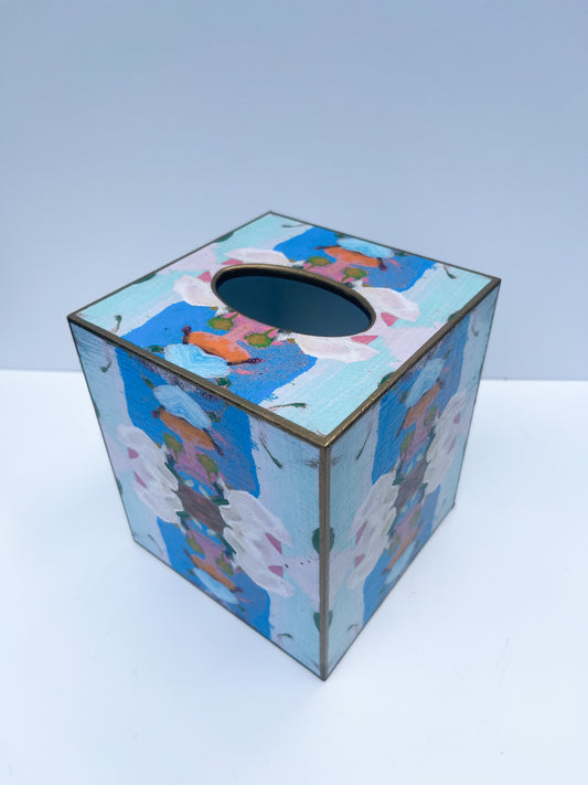 Monet's Garden Tissue Box Cover