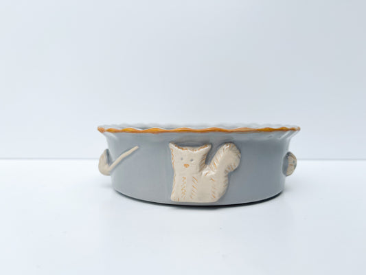 Carmel Ceramica Cat Food Bowl